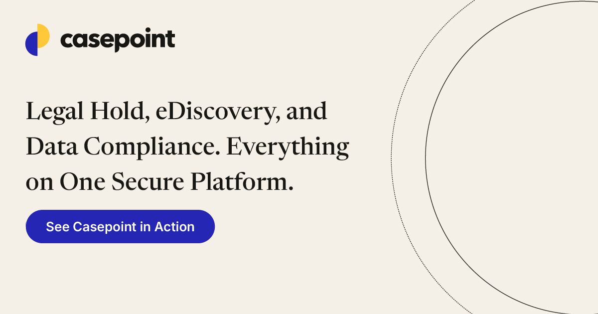 Casepoint at ILTACON 2025 | Reserve Your Spot Today!